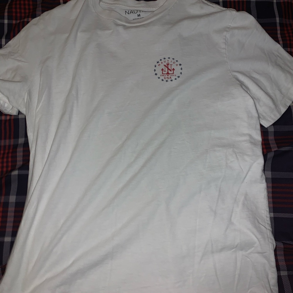 Nautica white medium t shirt